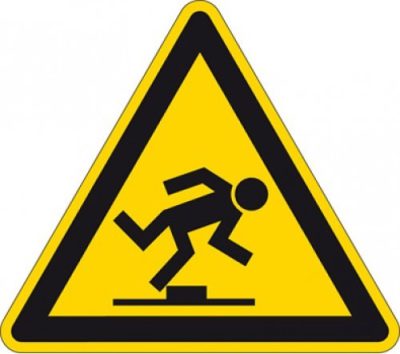 Val- en struikelgevaar